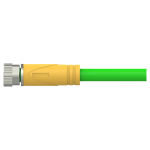 Connecteur circulaire industriel IEC pré-moulé SAF4-2/PN27 IP67 pour câble PVC PUR, étanche, fourni par l'usine - Product Image 3