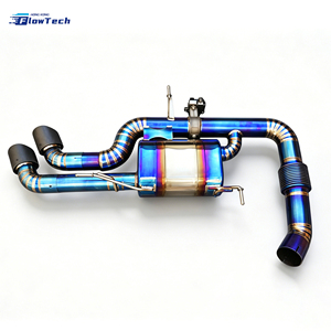 Sistema de escape Cat-Back de titanio de grado de competición de primera categoría con válvulas integradas de fábrica para BMW i8 1.5T híbrido enchufable - Product Image 1
