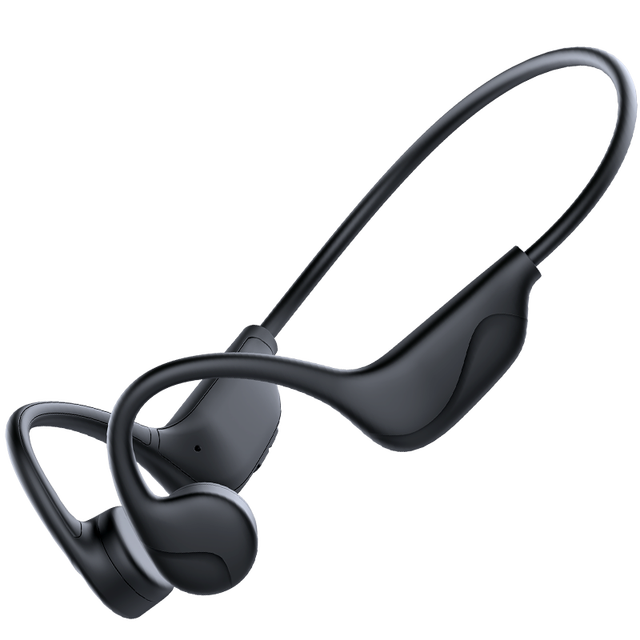 Bluetooth V6.0 Wireless Bone Conduction Sports Headphones IPX5 Waterproof Open-Ear ENC Noise Cancelling Stereo Sound Earphones