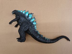 Figura de Acción de Dinosaurio 2021, Juguetes para Niños y Niñas, Juguete de Monstruo Godzilla, Juguete de Película, el Mejor Regalo - Figura de Dinosaurio Azul y Rojo - Product Image 5