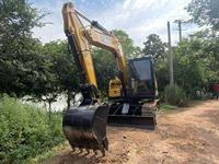 Excavatrice SANY SY95C Pro d'occasion, mini-excavatrice sur chenilles de 9 tonnes, avec peu d'heures de travail, en bon état, à vendre