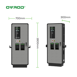 สถานีชาร์จรถยนต์ไฟฟ้าแบบติดตั้งบนพื้น Ovrod Bus 60kw CCS2 พร้อมหน้าจอ LCD - Product Image 1