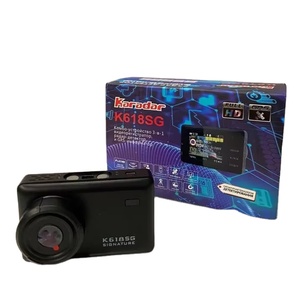 Cámara para Coche K618SG, Grabadora de Video DVR 3 en 1, 1920x1080P, GPS, Soporte Magnético, Detector de Radar, Visión Nocturna, 2.4 Pulgadas - Product Image 1