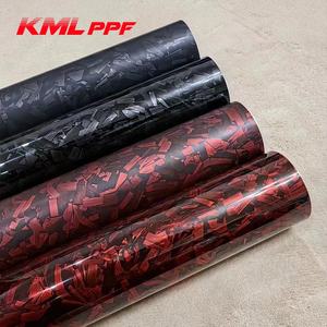 Kmlppf Кованое углеродное волокно для домашних животных серии против царапин меняющая цвет виниловая пленка для украшения автомобиля - Product Image 5