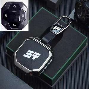 Étui pour clé de voiture Jetour Traveler Jetour T2 2023, <span class=keywords><strong>mini</strong></span> étui pour clé en plastique et cuir, porte-clés avec logo de voiture, accessoire de protection pour clé de voiture - Product Image 1