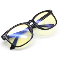 Lunettes de jeu pour ordinateur à verres rouges anti-lumière bleue et protection UV, design carré, pour favoriser le sommeil, avec motif clou de riz et effet diamant