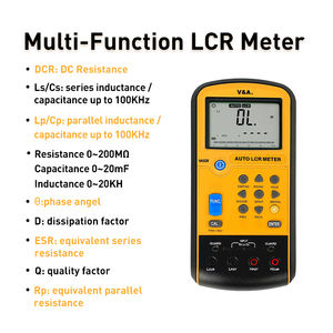 VA520 다기능 5자리 디스플레이 <span class=keywords><strong>LCR</strong></span> 미터 전문가용 디지털 전기 측정기기 - Product Image 2