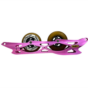 Nhà máy tùy chỉnh <span class=keywords><strong>CNC</strong></span> Chassis 4 bánh xe Inline đua tốc độ cơ sở Skate Khung 4 bánh xe Skate khung - Product Image 5