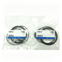 Kit de joints de rechange pneumatiques pour automatisation industrielle à très grand diamètre CS96-125-PS, pièces d'étanchéité pour alésage de 125 mm pour charges super lourdes