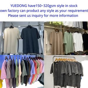 Oem 300Gsm Drop Shoulder Algodón Desgastado Ancho Alto Mock Neck Plain Heavy Weight Heavyweight Camisetas Camiseta personalizada de gran tamaño - Product Image 4