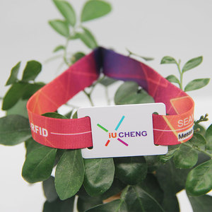 스포츠 이벤트 음악 축제 NFC 파티를위한 무 현금 이벤트 액세스 제어 팔찌 용 풀 컬러 <span class=keywords><strong>RFID</strong></span> 패브릭 팔찌 - Product Image 6