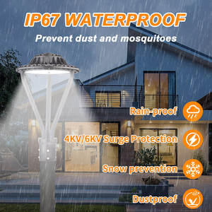 Lámpara LED de Jardín y Calle BBIER Moderna, 100W, 100V, Impermeable IP67, Alto Brillo, Ángulo de Haz de 120°, con 5 Años de Garantía - Product Image 2