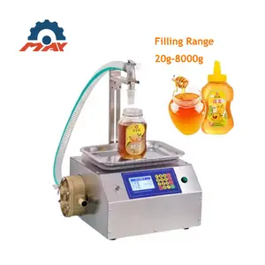 Manual high viscosity liquid filling machine oil honey filling machine