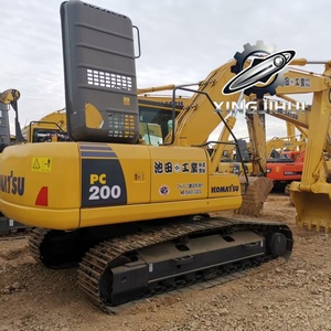 Excavatrice d'occasion Komatsu 200-8, marque japonaise d'origine, 20 tonnes, sur chenilles en caoutchouc, grande taille, modèle 2022, godet de 1,0 m - Product Image 3