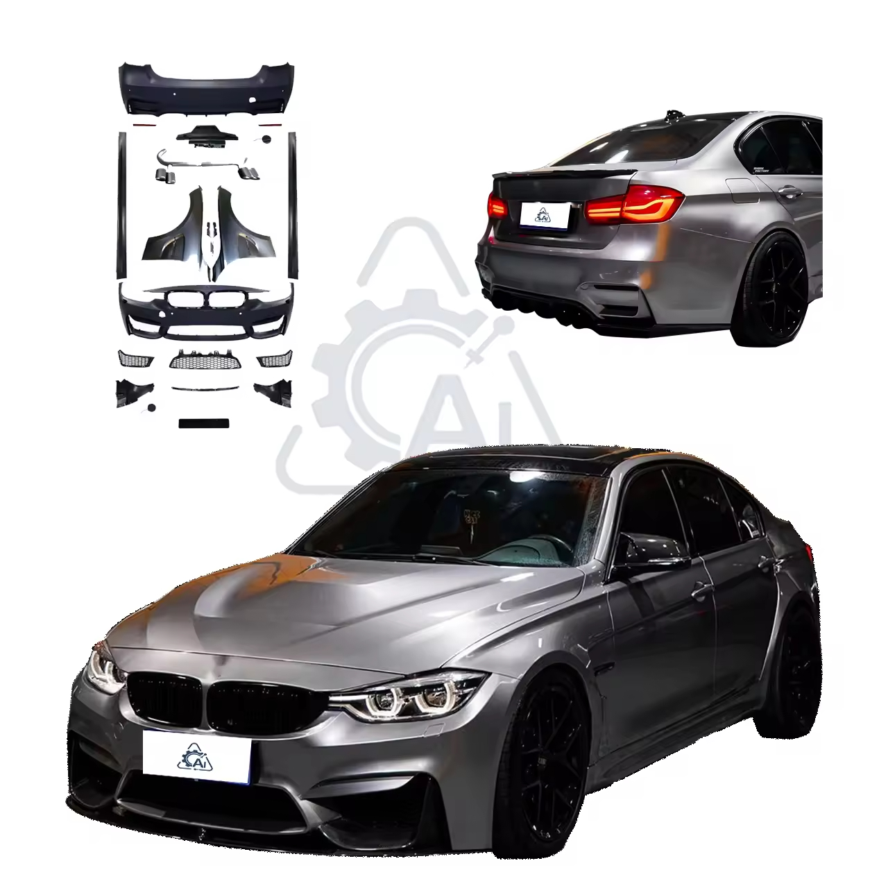 bmw e91 front bumper m sport
