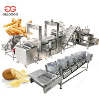 Gelgoog Machine de fabrication de chips de pommes de terre Pringles de haute qualité 50-2000 kg/h Prix de la ligne de production