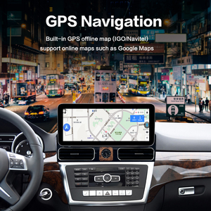 Lelv 12.3 <span class=keywords><strong>Android</strong></span> 14 8 + 256G 720P Xe GPS đài phát thanh đa phương tiện cho Mercedes Benz <span class=keywords><strong>ml</strong></span> 350 450 550 w166 GL x166 2012-2015 - Product Image 5