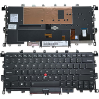 Nuevo Teclado de Marca para ThinkPad X1 Yoga 1.ª Gen 20FQ 20FR Retroiluminado 00PA078 Teclado para Portátil Universal