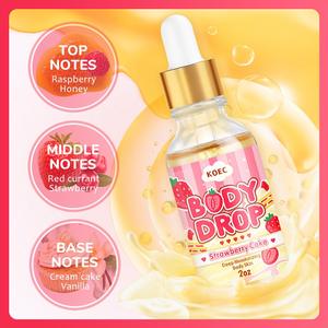 Loción Corporal Hidratante y Blanqueadora de Marca Privada con Aroma a Pastel de Fresa, Melocotón, Macaron y Donut de Coco - Product Image 2