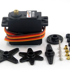 Servomoteur numérique FEETECH FS5109M 10 kg, engrenage métallique standard pour modèles de voitures et d'avions RC K156 - Product Image 2
