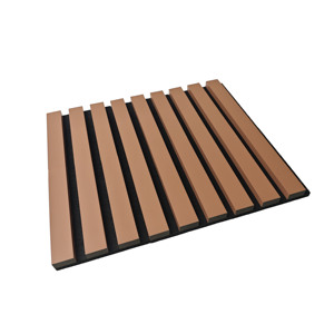 Panel Acústico Curvo WINEGO, Paneles de Pared de Listones de Madera para Fondo, Aislamiento Acústico, Panel de Pared de Listones de Madera Acústico - Product Image 5