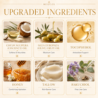 Crème hydratante OEM 120g en gros, baume nourrissant au suif et au miel pour le visage, pour peaux sèches, fonction anti-rides