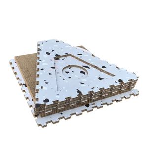 Kotak Penyimpanan Hewan Peliharaan Rumah Kucing Lipat Besar Portabel Ramah Lingkungan dari Kain Felt & Karton - Product Image 4