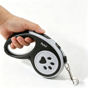 Heavy Duty Nylon Telescopic <b>Pet</b> <b>Leash</b> with One Button Brake, Custom Retractable Walking Rope for Small to Medium <b>Pets</b> - Product Image 2