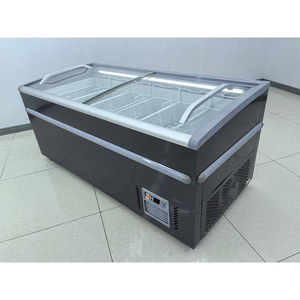 Siêu thị thương mại Icecream hiển thị tủ đông ngang Tủ đông hiển thị trường hợp - Product Image 3