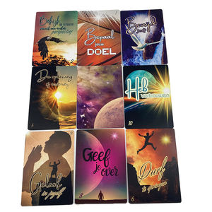 Fabrikdruck von Orakel-Tarotkarten, Maßgeschneiderte Unterhaltungsspiele, Orakel-Kartendecks, Tarotkarten - Product Image 5