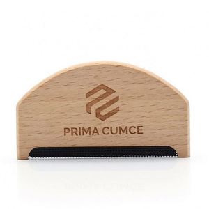 Custom Logo Manual Multifunction Promotional <b>Pet</b> Hair Lint Remover Roller <b>Brush</b> Eco-Friendly Wooden Wool Sweater Comb Mini - Product Image 6