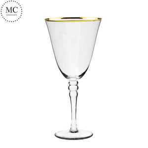 Gobelets en or soufflé à la main Verre à <span class=keywords><strong>vin</strong></span> clair pour dégustation <span class=keywords><strong>de</strong></span> <span class=keywords><strong>vin</strong></span> rouge Mariage, Anniversaire Verre à <span class=keywords><strong>vin</strong></span> personnalisé avec LOGO - Product Image 6