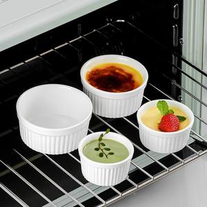 Taza de pudín de cerámica para hornear, tazón pequeño para hornear, olla de doble piel, taza de pudín, horno disponible, tazón de postre, taza para estofado - Product Image 2