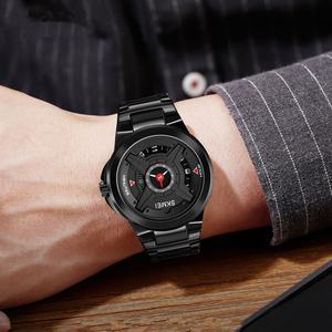 Montre à quartz pour homme Skmei 1699, design professionnel, concept de roue créative, loisirs, sport, personnalité, verre, alliage, aiguille, acier inoxydable - Product Image 6