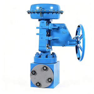 Válvula Neumática de Ángulo de Alta Presión con Brida Angular para la Industria Química/Petróleo SY500AV - Product Image 2