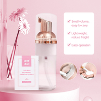 LAVALASH Shampooing Concentré Moussant pour Cils, Nettoyant Liquide en Mousse, Outil de Beauté, Marque Privée