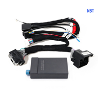 Untuk BMW Seri 3 F30 RHD NBT Android Navigation Center Console Frame 12.3 Inch dengan Wiring Harness tahun 2013-2019