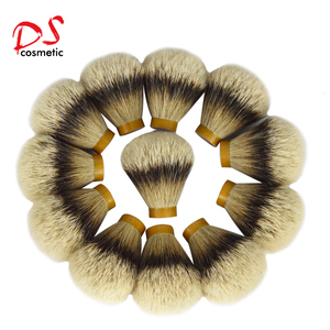 Pincel de Afeitar de <span class=keywords><strong>Pelo</strong></span> Natural Suave de Texugo Silvertip de Alta Calidad y Lujo de 26 mm, Componente para Fabricación DIY de Artesanos Personalizados - Product Image 1