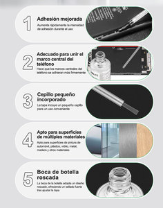 RELIFE G-22 Adhesivo <span class=keywords><strong>de</strong></span> Doble Cara para Reparación <span class=keywords><strong>de</strong></span> Marcos Intermedios y Biseles <span class=keywords><strong>de</strong></span> <span class=keywords><strong>Pantallas</strong></span> LCD <span class=keywords><strong>de</strong></span> Teléfonos Móviles con Mayor Fuerza <span class=keywords><strong>de</strong></span> Adhesión - Product Image 6