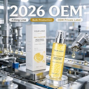 Cápsulas de Vitamina C y Glutatión con Fórmula Personalizada, Bruma Facial Iluminadora con Colágeno, Suero Facial, Marca Privada OEM, Cuidado de la Piel - Product Image 6