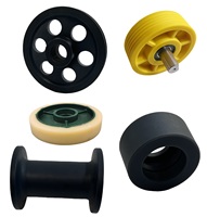 Roue de guidage, Rouleau à corde, Courroie de levage, Poulie, Roues en acier inoxydable et en plastique, Marque personnalisée, Modèle OEM, Capacité de charge, Fabrication par coulée