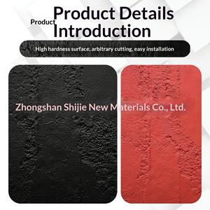 Panneau mural en polyuréthane PU imitation pierre, léger et moderne, revêtement mural 3D en pierre de culture, aspect ciment, imperméable, pour chambre et salle à manger - Product Image 3