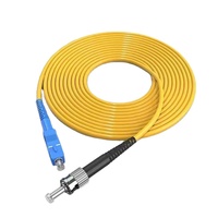 Kabel Patch Fiber Optik Single Mode SC-SC Kelas Teknik 5m Pigtail Fiber Optik 3/5/10/15m Kabel Fiber Optik