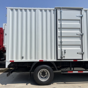 Camión de Carga Cerrado HOWO 4x2 Diésel Ligero Nuevo con Capacidad de 10 Toneladas para el Transporte de Accesorios de Ferretería - Product Image 4