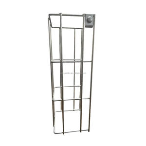 Grille <span class=keywords><strong>de</strong></span> câblage murale en treillis métallique inoxydable industriel, étanche, avec capacité <span class=keywords><strong>de</strong></span> charge <span class=keywords><strong>de</strong></span> 100 kg/m - Product Image 6