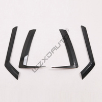 WZXD ABS CACHE-GRILLE AVANT CHROME EFFET CARBONE ACCESSOIRES 2022 pour AVANZA ENJOLIVEUR DE PARE-CHOCS AVANT ÉLÉGANT