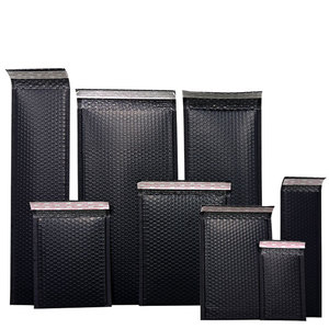 Enveloppes à bulles Mitsunobu noires épaissies, auto-adhésives, pour envoi postal, différentes tailles pour l'emballage et l'expédition - Product Image 1