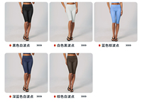 Nouvel ensemble de yoga respirant à séchage rapide imprimé pois avec débardeur sportif à col halter en V profond et pantalon taille haute deux pièces