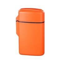 Briquet électronique rechargeable double arc en plastique, coupe-vent, à charge rapide, pour cigarettes, personnalisable, vente en gros