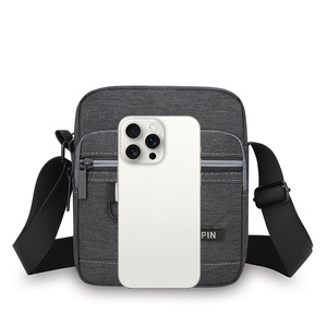 Men's Crossbody Bag Oxford Cloth Solid Color Portable Leisure Travel Spring 2024 - Product Image 1